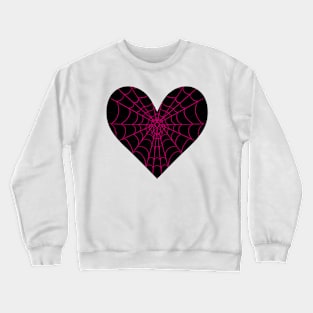 Spider Web Heart V3 Crewneck Sweatshirt